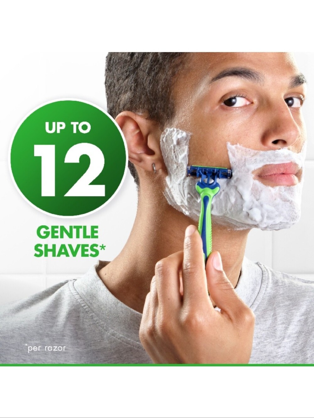⭐4/$15 Gillette Sensor3 Sensitive 3-Blade Disposable Razor - Picture 8 of 13